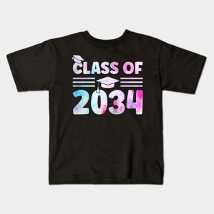 kindergarten to graduation class of 2034 Kids T-Shirt